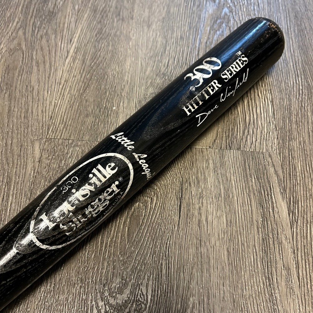 Louisville Slugger Baseball Bat 29" Little League Black 300 Hitter Dave Winfield